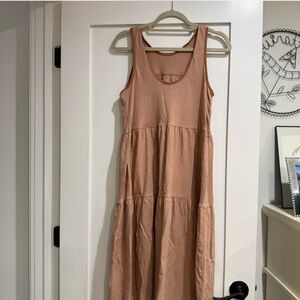 Everlane Pink Midi Dress